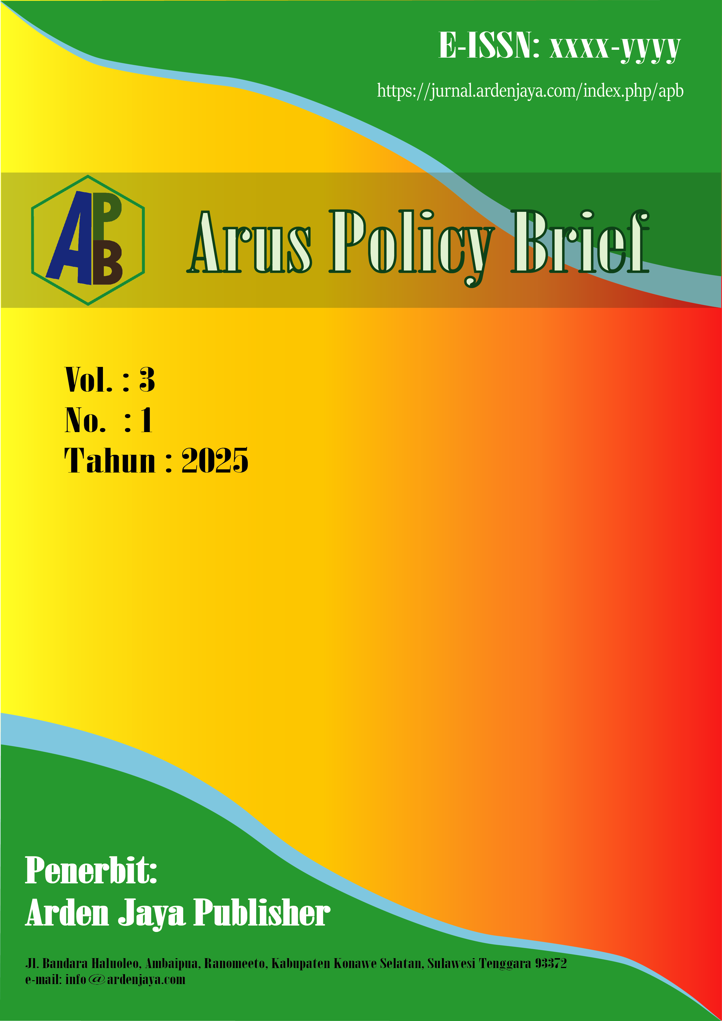 					View Vol. 3 No. 1: (2025)
				